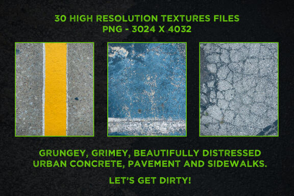 Distressed Concrete Textures Vol 1