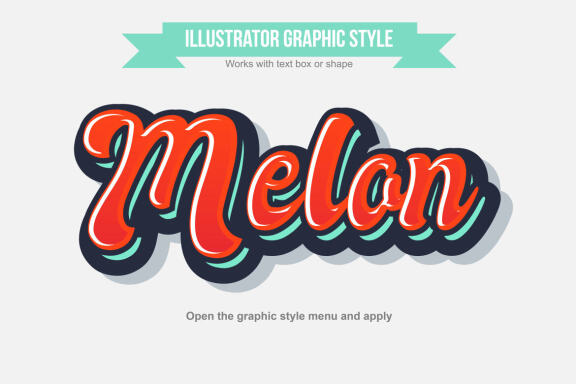 Red Modern Cursive Text Effect