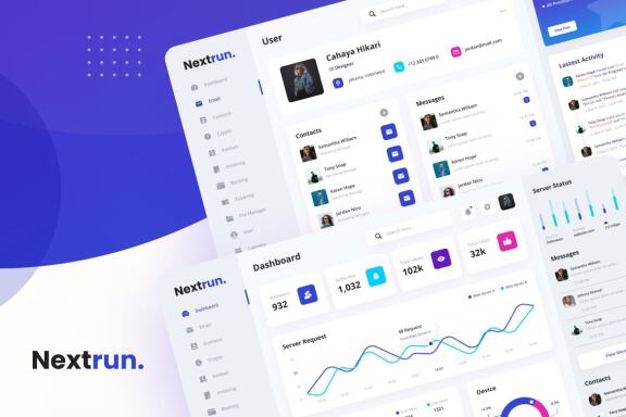 Nextrun - Clean and Elegant Admin