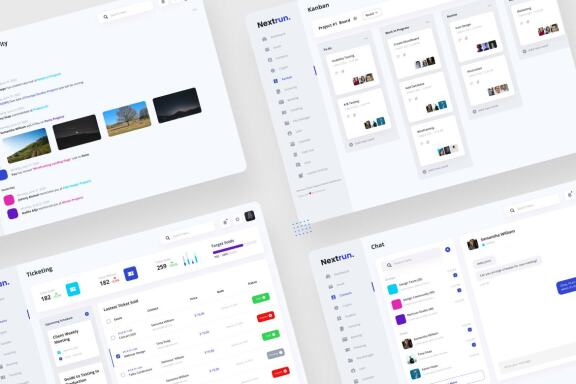 Nextrun - Clean and Elegant Admin