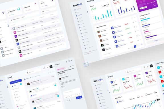Nextrun - Clean and Elegant Admin