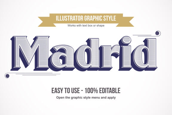 Elegant Newspaper Headline Text Effect