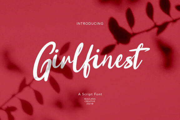 Girlfinest Script Font