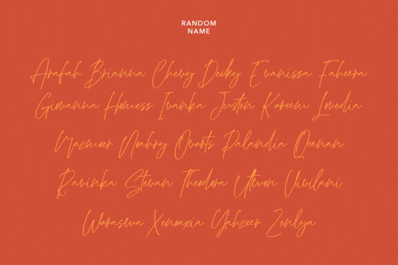 Monkeystand Signature Font