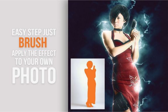 Lightning Photoshop Action