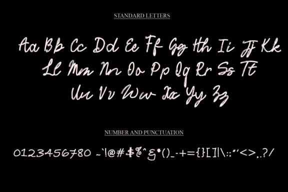 Procreate - Free Font