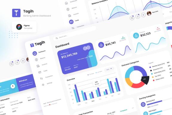 Tagih – Simple Neat Banking Admin