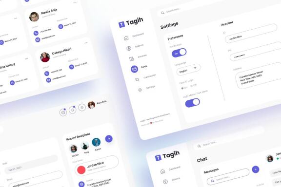 Tagih – Simple Neat Banking Admin
