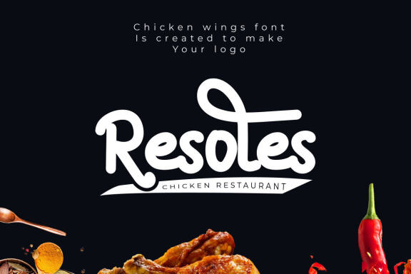 Chicken Wings Font