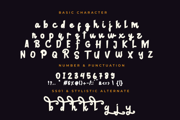 Rendangan bold script