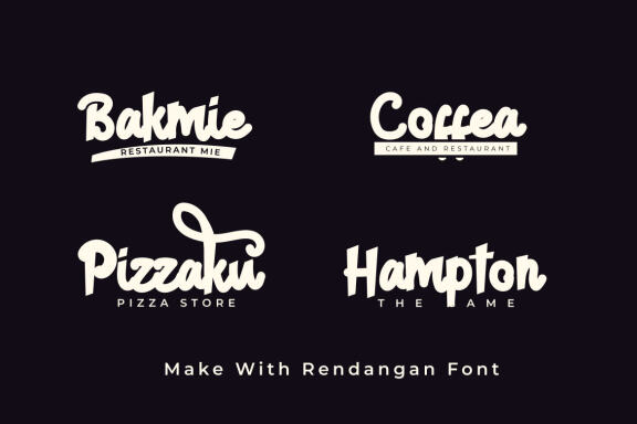 Rendangan bold script