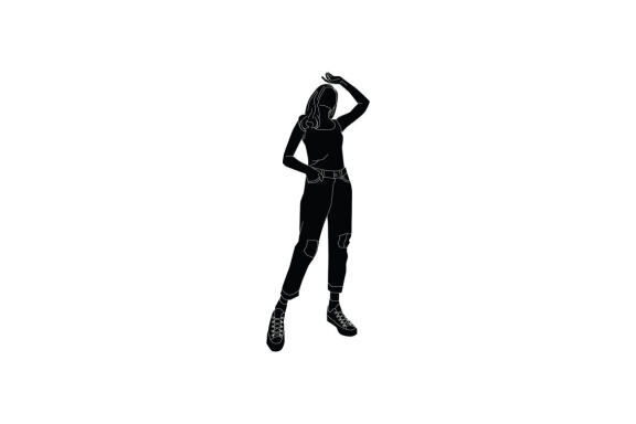 Free vector illustration of woman