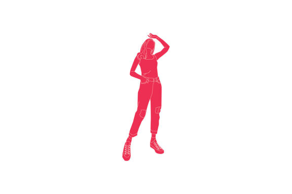 Free vector illustration of woman