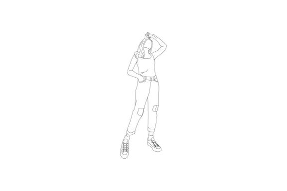 Free vector illustration of woman
