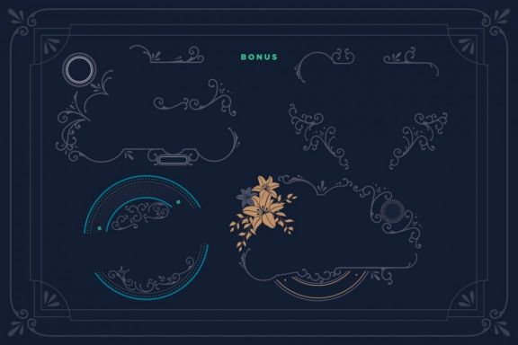 Blue Spirits Layered Font