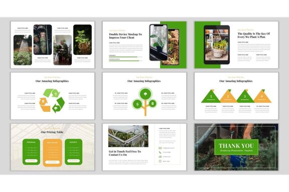 Gradaning - Free Gardening & Landscaping PowerPoint Template