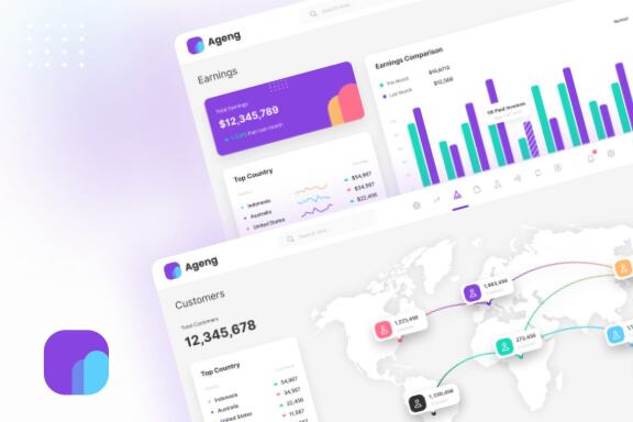 Ageng - Big Data Visualization Figma