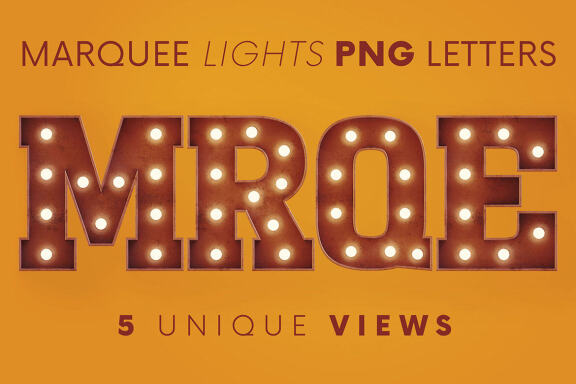 Marquee Lights - 3D Lettering