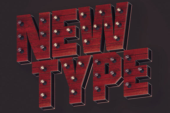 Steampunk Light - 3D Lettering