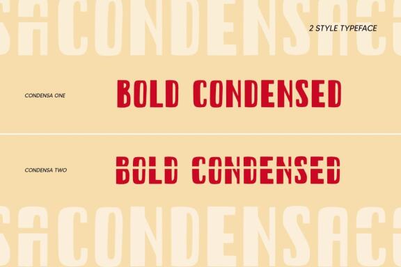 Condensa – Two Styles