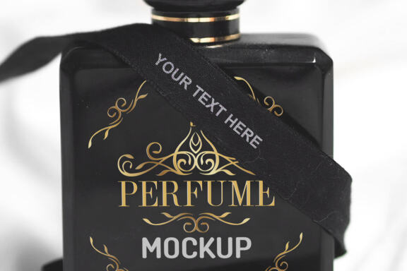 Luxury Perfume Bottle Logo Design Graphic by AR Graphic · Creative Fabrica