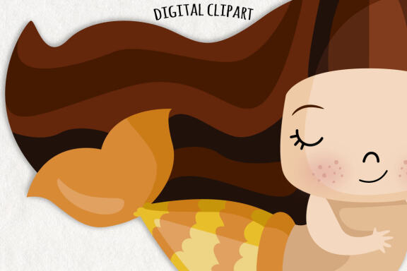 Mermaid SVG Clipart | Set of 25