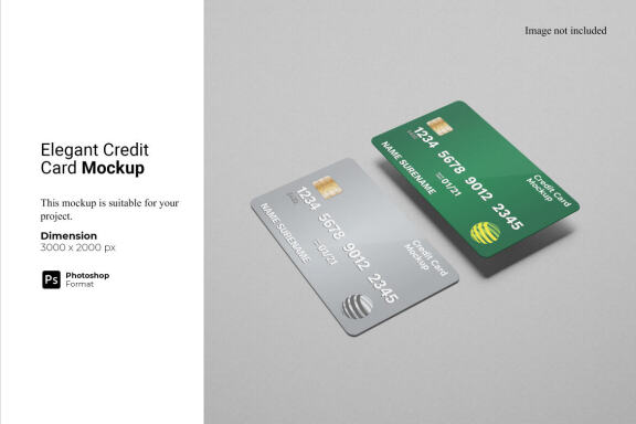 Elegant Credit Card Mockup