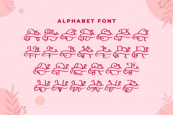 Monogram Lovely Font