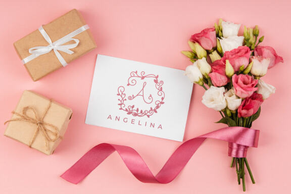 Monogram Floral Font