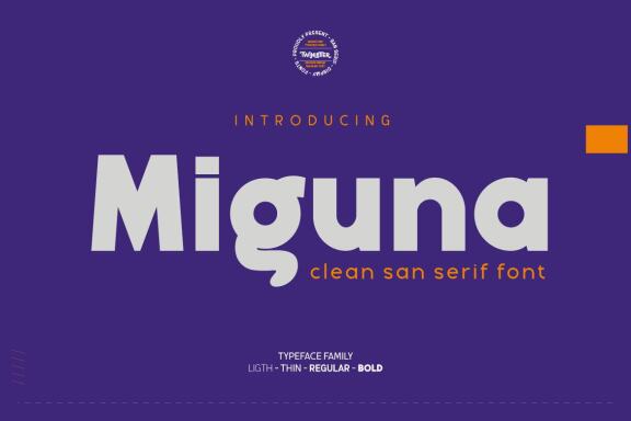 Miguna Font Family