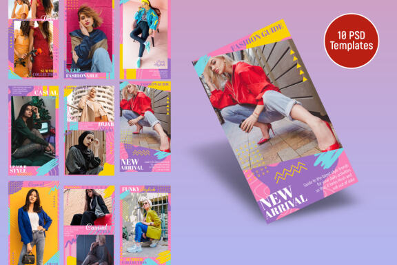 Cotton Candy | Instagram story template