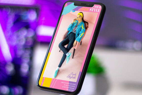 Cotton Candy | Instagram story template