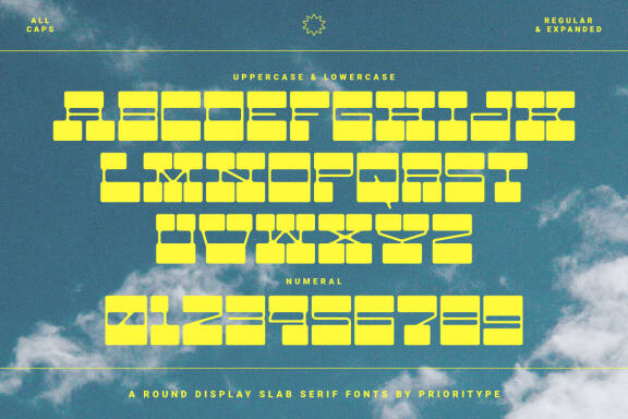 Urban Java - A Round Display Slab Serif Fonts