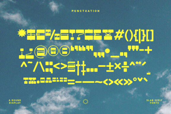 Urban Java - A Round Display Slab Serif Fonts
