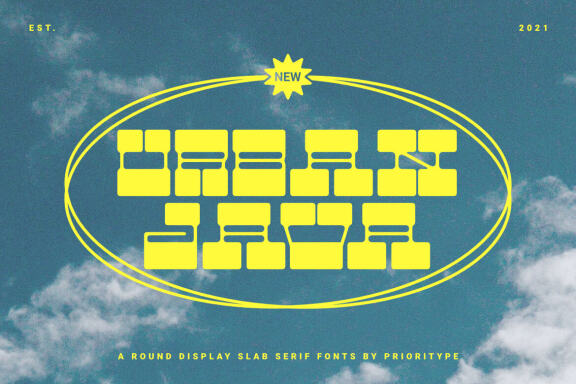 Urban Java - A Round Display Slab Serif Fonts