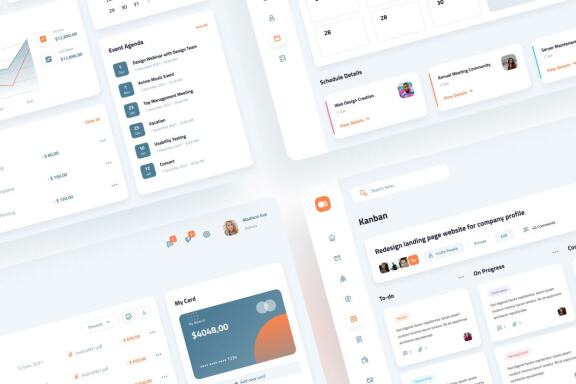 Ontrack - Modern Admin Dashboard