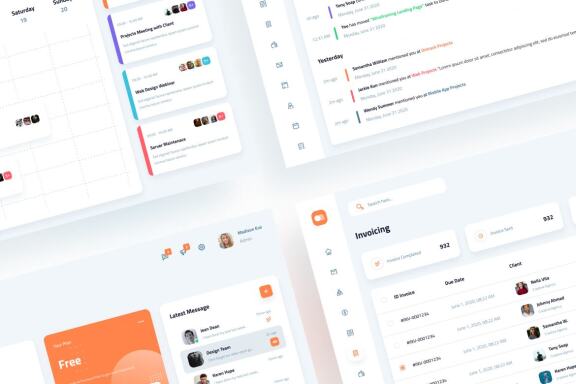 Ontrack - Modern Admin Dashboard