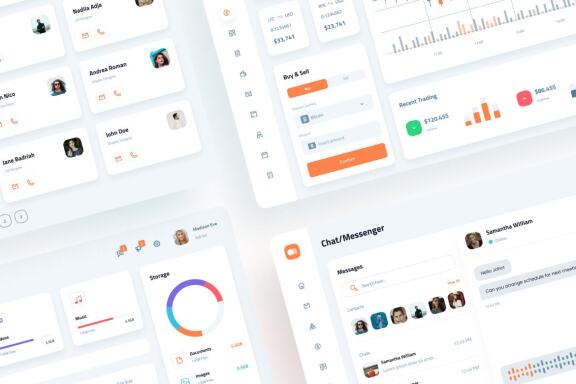 Ontrack - Modern Admin Dashboard