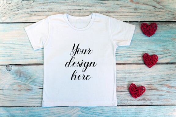 Valentines day White t-shirt mockup. Valentines Day Bodysuit mockup. Valentines Day mockup bundle for t-shirts and bodysuits.
