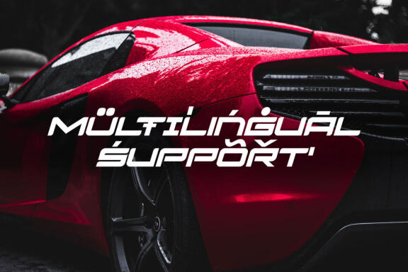 Siegra - Sporty Tech Font