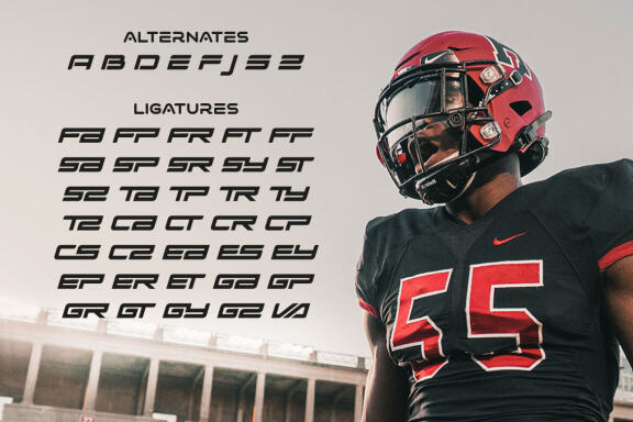 Siegra - Sporty Tech Font