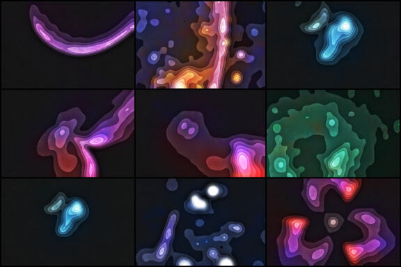 30 Abstract Cutout Backgrounds - Vol. 2