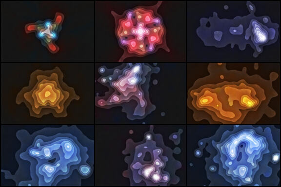 30 Abstract Cutout Backgrounds - Vol. 2