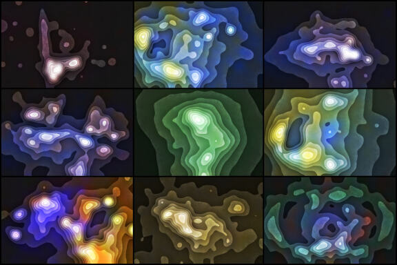 30 Abstract Cutout Backgrounds - Vol. 3