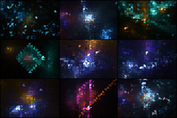 30 Avant Garde Mosaic Backgrounds - Vol.1