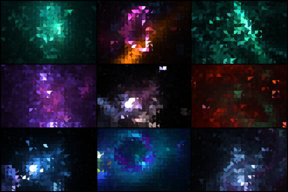 30 Avant Garde Mosaic Backgrounds - Vol.1