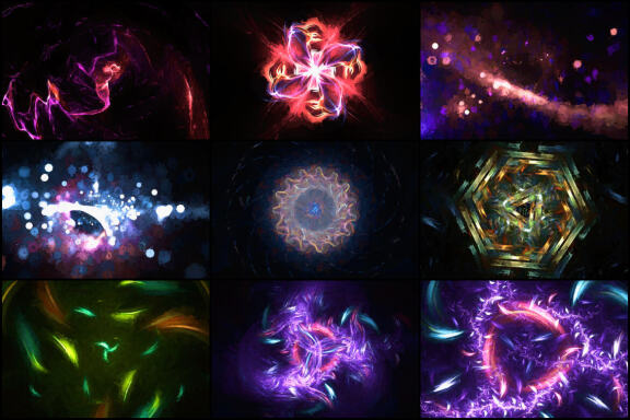 30 Free Edward Hopper Style Space Backgrounds - Vol.2