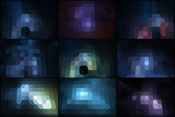 40 Perspective Mosaic Backgrounds - Vol. 1