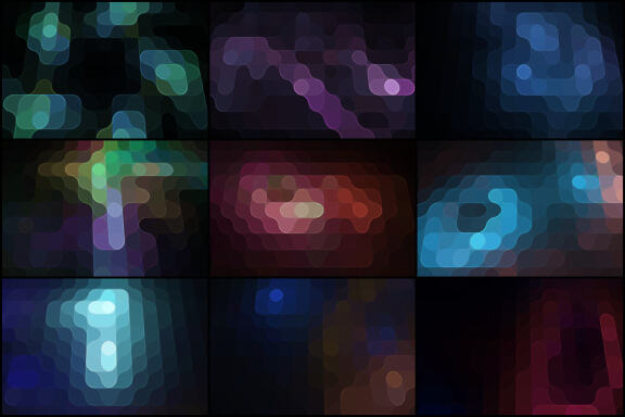 40 Perspective Mosaic Backgrounds - Vol. 1