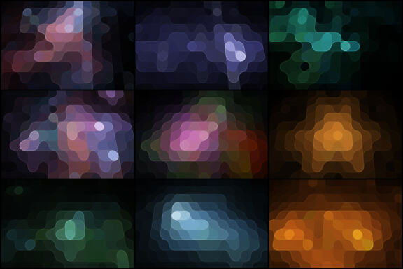 40 Perspective Mosaic Backgrounds - Vol. 1